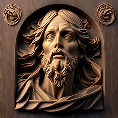 3D model st jesus (STL)